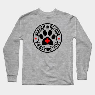 K9 Search & Rescue Long Sleeve T-Shirt